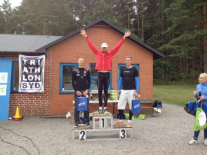 Johan Lundin vinner Sövde Triathlon